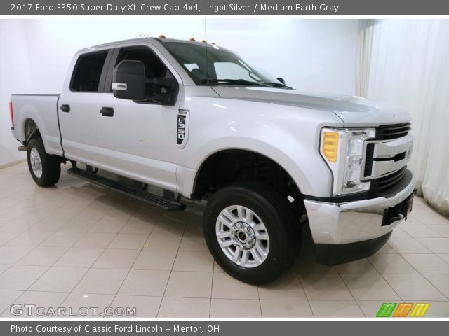 2017 Ford F350 Super Duty XL Crew Cab 4x4 in Ingot Silver