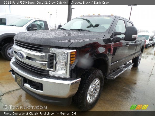 2018 Ford F350 Super Duty XL Crew Cab 4x4 in Shadow Black