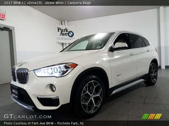 2017 BMW X1 xDrive28i in Alpine White