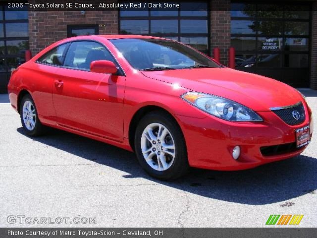 2006 Toyota Solara SE Coupe in Absolutely Red