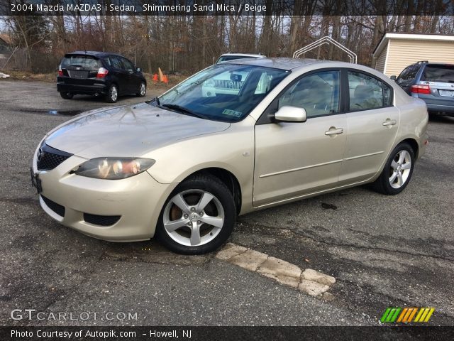 2004 Mazda MAZDA3 i Sedan in Shimmering Sand Mica
