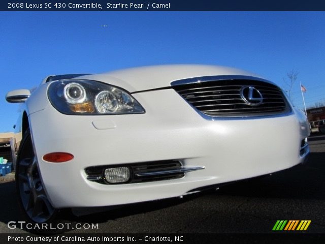 2008 Lexus SC 430 Convertible in Starfire Pearl
