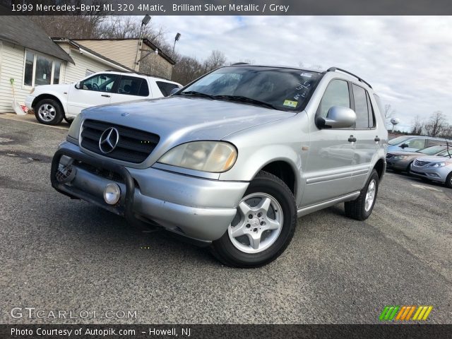 1999 Mercedes-Benz ML 320 4Matic in Brilliant Silver Metallic