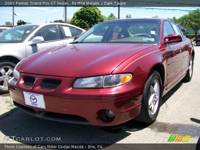 2003 Pontiac Grand Prix GT Sedan in Redfire Metallic