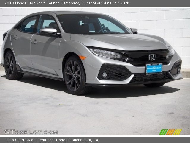 2018 Honda Civic Sport Touring Hatchback in Lunar Silver Metallic
