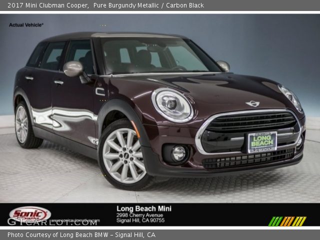 2017 Mini Clubman Cooper in Pure Burgundy Metallic