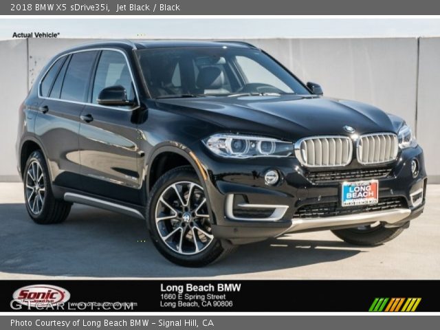 2018 BMW X5 sDrive35i in Jet Black