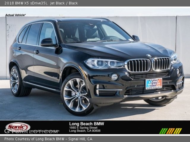 2018 BMW X5 sDrive35i in Jet Black