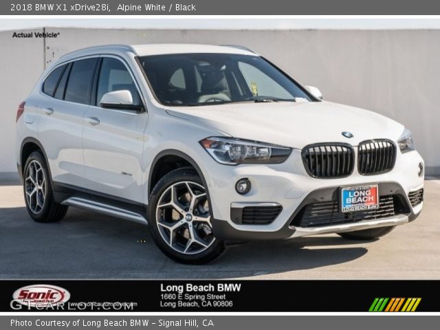 2018 BMW X1 xDrive28i in Alpine White