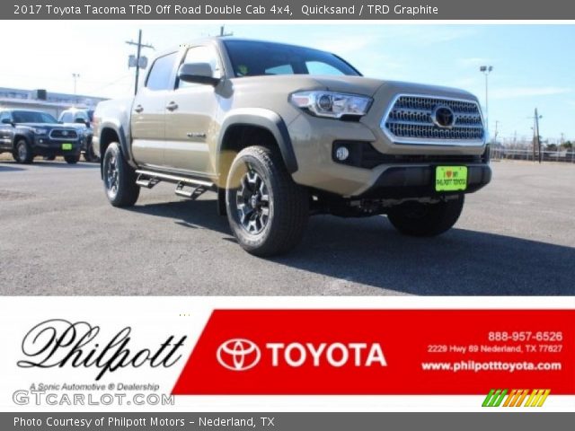 2017 Toyota Tacoma TRD Off Road Double Cab 4x4 in Quicksand