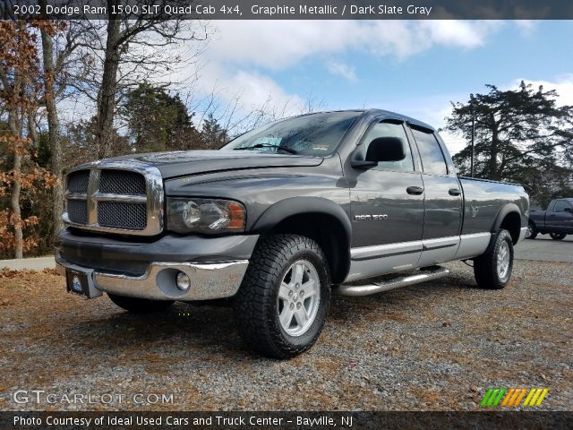 2002 Dodge Ram 1500 SLT Quad Cab 4x4 in Graphite Metallic