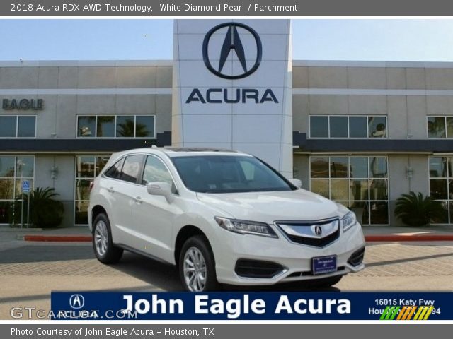 2018 Acura RDX AWD Technology in White Diamond Pearl