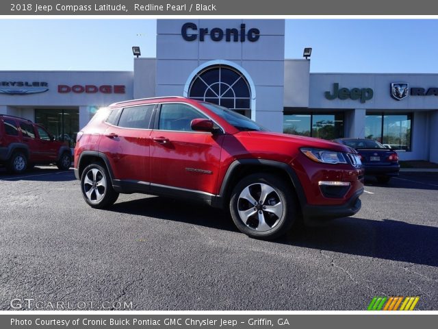 2018 Jeep Compass Latitude in Redline Pearl