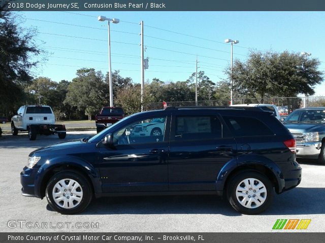 2018 Dodge Journey SE in Contusion Blue Pearl