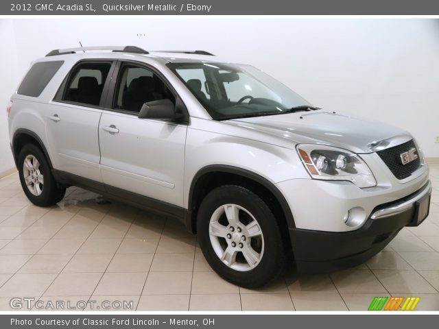 2012 GMC Acadia SL in Quicksilver Metallic