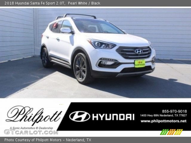 2018 Hyundai Santa Fe Sport 2.0T in Pearl White