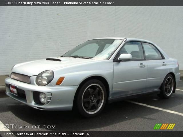 2002 Subaru Impreza WRX Sedan in Platinum Silver Metallic