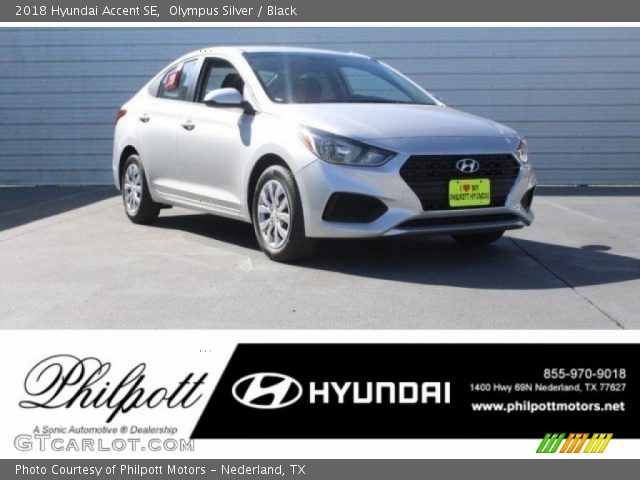 2018 Hyundai Accent SE in Olympus Silver