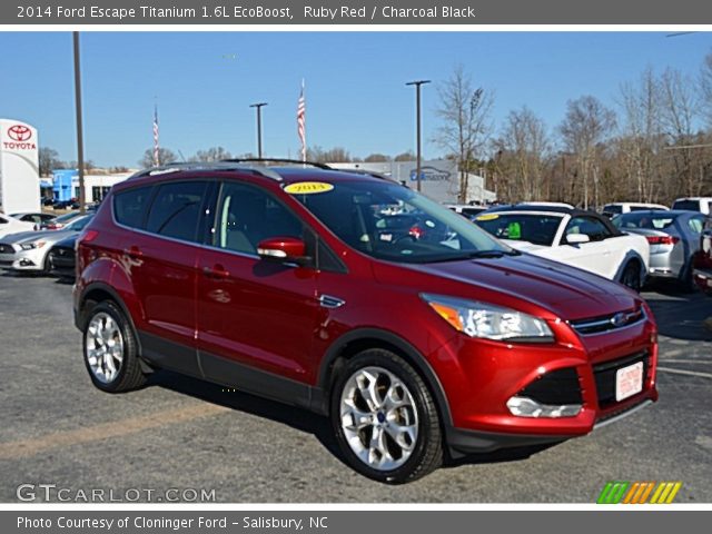 2014 Ford Escape Titanium 1.6L EcoBoost in Ruby Red