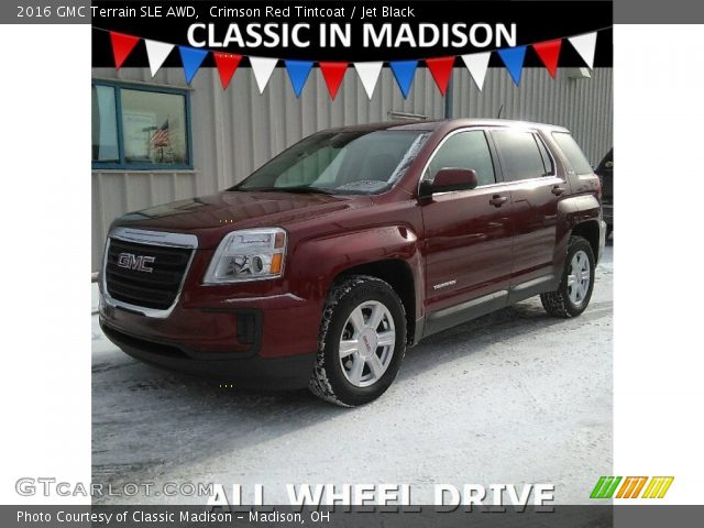 2016 GMC Terrain SLE AWD in Crimson Red Tintcoat