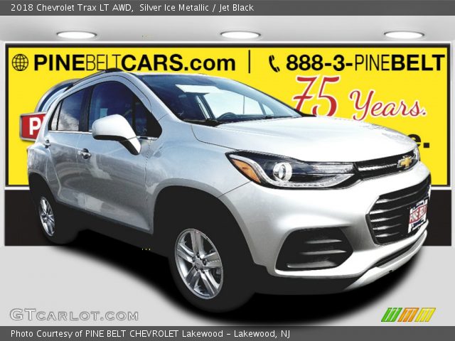 2018 Chevrolet Trax LT AWD in Silver Ice Metallic