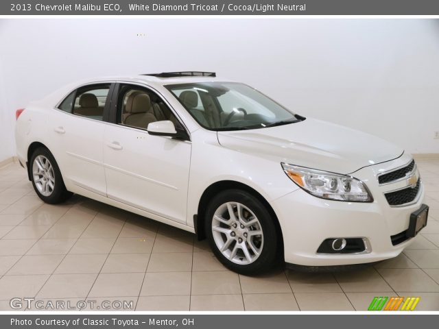 2013 Chevrolet Malibu ECO in White Diamond Tricoat
