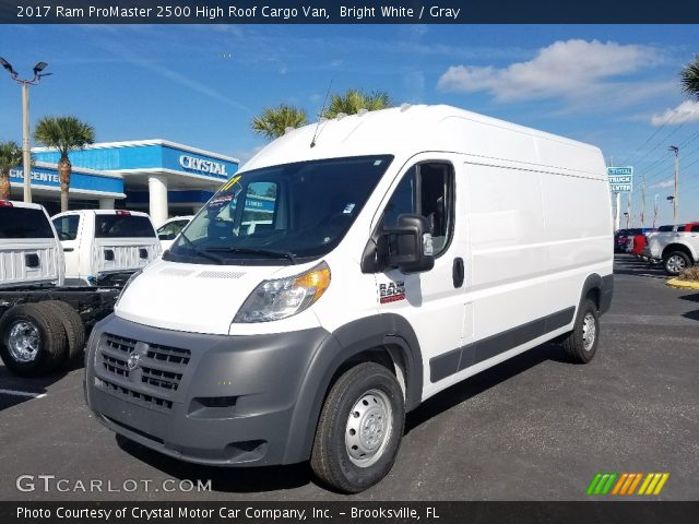 2017 Ram ProMaster 2500 High Roof Cargo Van in Bright White