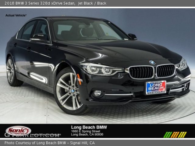 2018 BMW 3 Series 328d xDrive Sedan in Jet Black