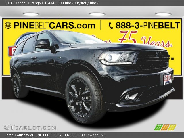 2018 Dodge Durango GT AWD in DB Black Crystal