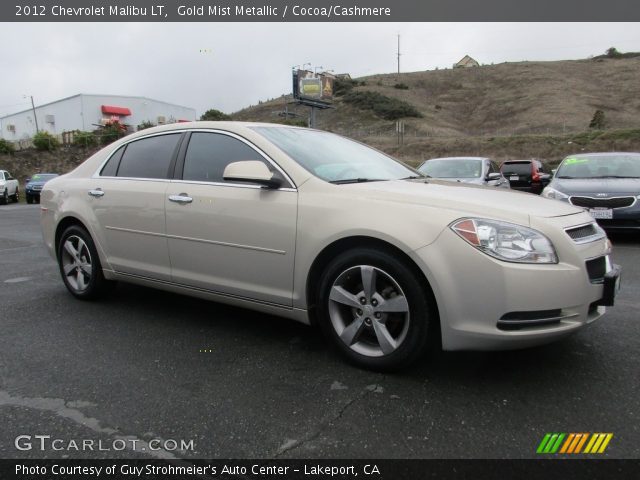 2012 Chevrolet Malibu LT in Gold Mist Metallic