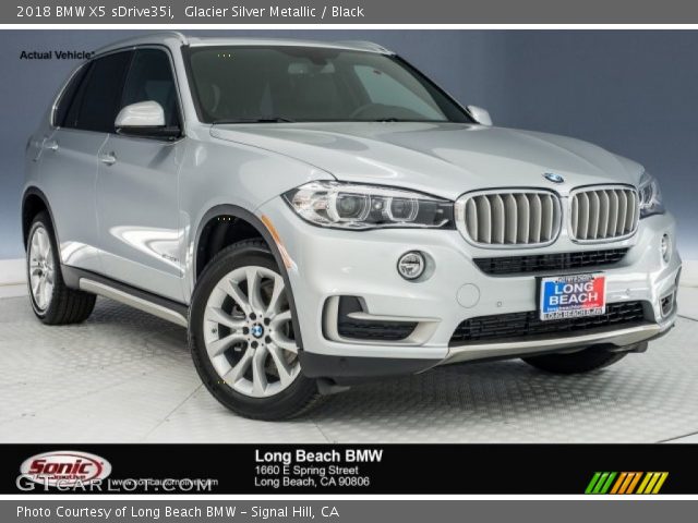 2018 BMW X5 sDrive35i in Glacier Silver Metallic