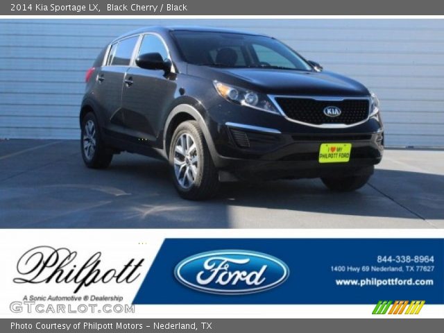 2014 Kia Sportage LX in Black Cherry