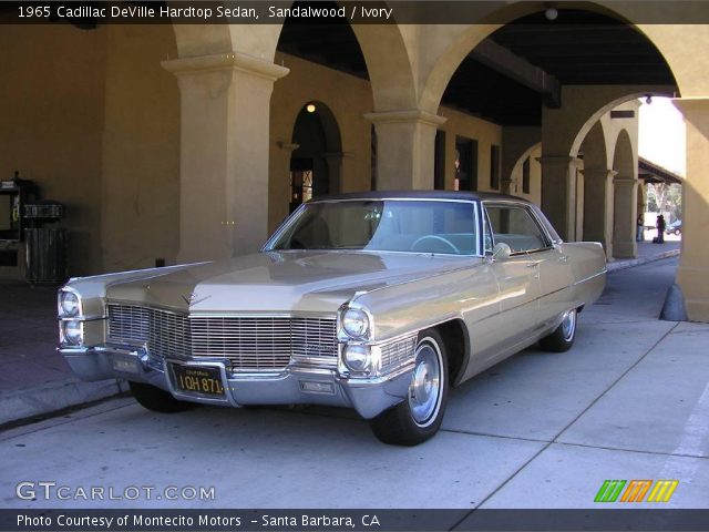 1965 Cadillac DeVille Hardtop Sedan in Sandalwood