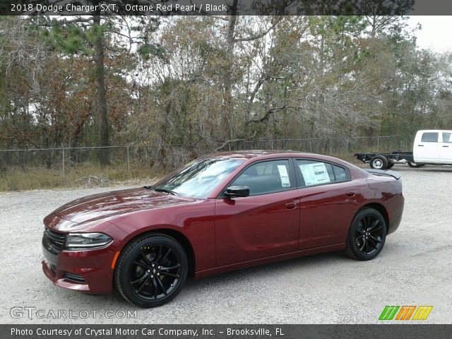 2018 Dodge Charger SXT in Octane Red Pearl