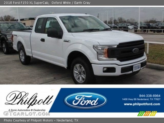 2018 Ford F150 XL SuperCab in Oxford White