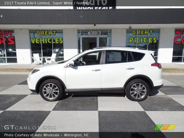 2017 Toyota RAV4 Limited in Super White