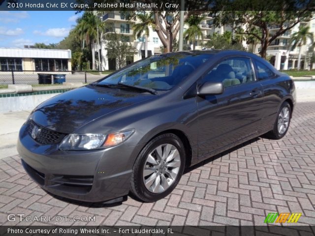 2010 Honda Civic EX Coupe in Polished Metal Metallic