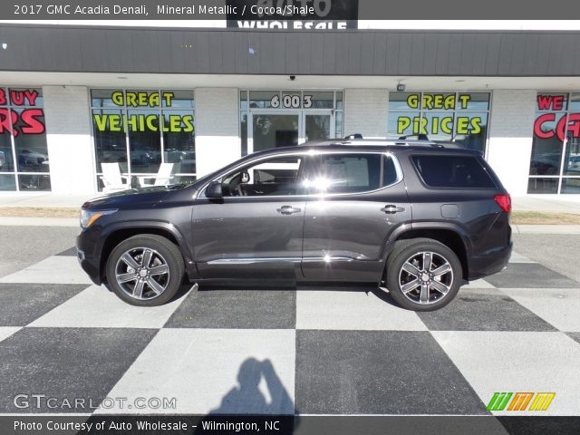 2017 GMC Acadia Denali in Mineral Metallic