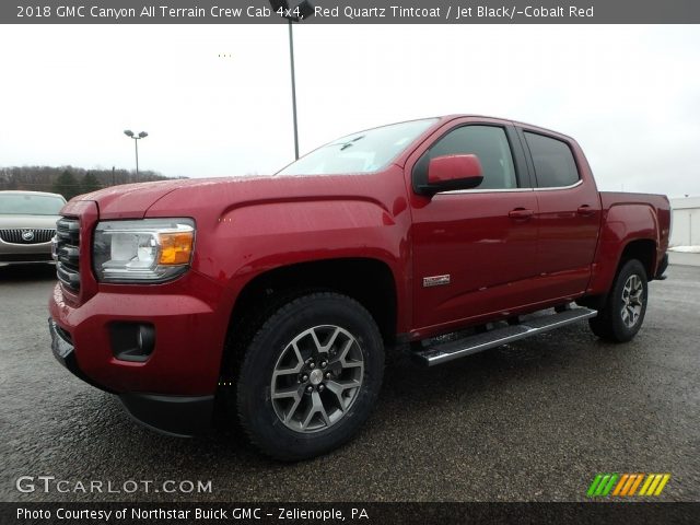 2018 GMC Canyon All Terrain Crew Cab 4x4 in Red Quartz Tintcoat