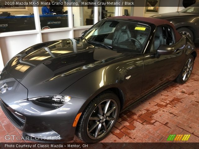 2018 Mazda MX-5 Miata Grand Touring in Machine Gray Metallic