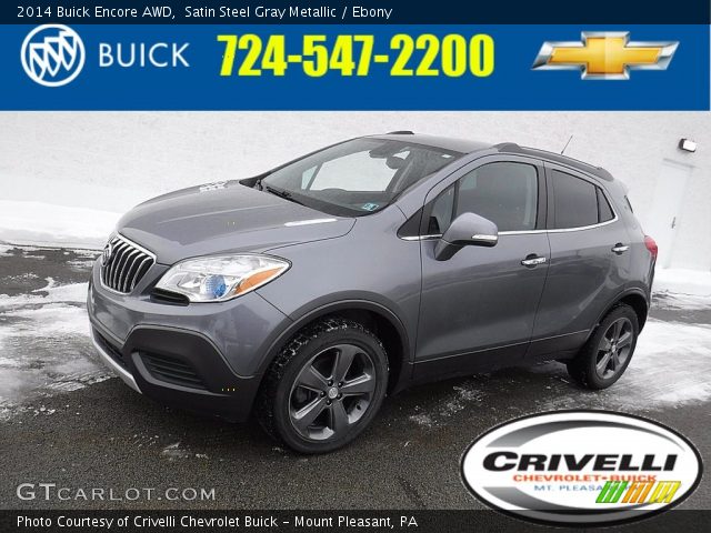 2014 Buick Encore AWD in Satin Steel Gray Metallic