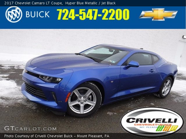 2017 Chevrolet Camaro LT Coupe in Hyper Blue Metallic