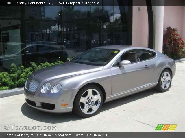 2006 Bentley Continental GT  in Silver Tempest