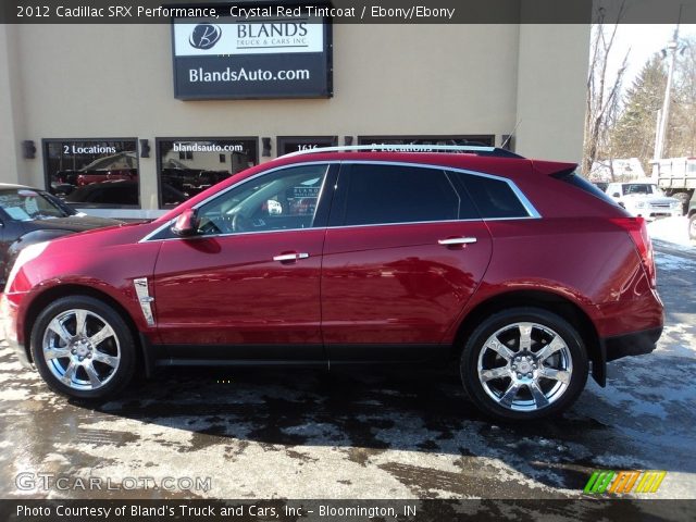 2012 Cadillac SRX Performance in Crystal Red Tintcoat