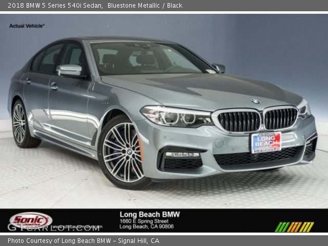 2018 BMW 5 Series 540i Sedan in Bluestone Metallic