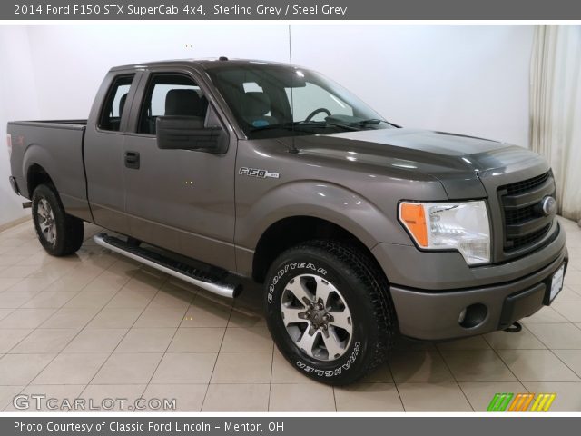 2014 Ford F150 STX SuperCab 4x4 in Sterling Grey