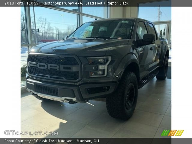 2018 Ford F150 SVT Raptor SuperCrew 4x4 in Lead Foot