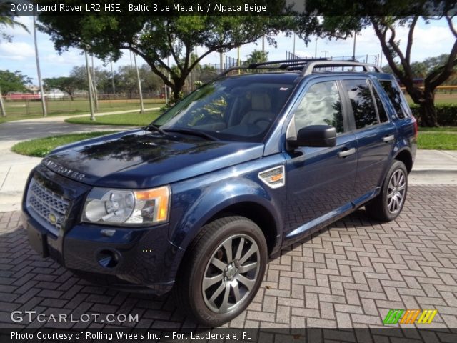 2008 Land Rover LR2 HSE in Baltic Blue Metallic