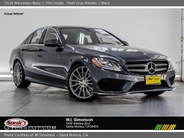 2016 Mercedes-Benz C 300 Sedan in Steel Grey Metallic