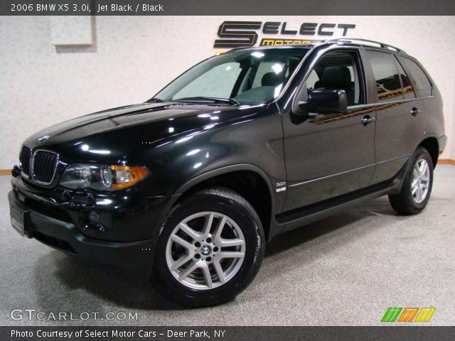 2006 BMW X5 3.0i in Jet Black